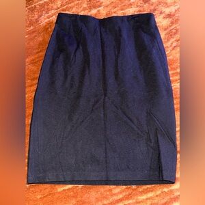 Philosophy- Elegant Black Pencil Skirt - 4